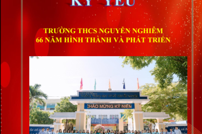 Kỷ yếu trường THCS Nguyễn Nghiêm (TP. Quảng Ngãi) – 66 năm hình thành và phát triển