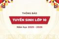 Trường THCS Nguyễn Nghiêm thông báo: Văn bản hướng dẫn công tác tuyển sinh vào lớp 10, năm học 2025-2026
